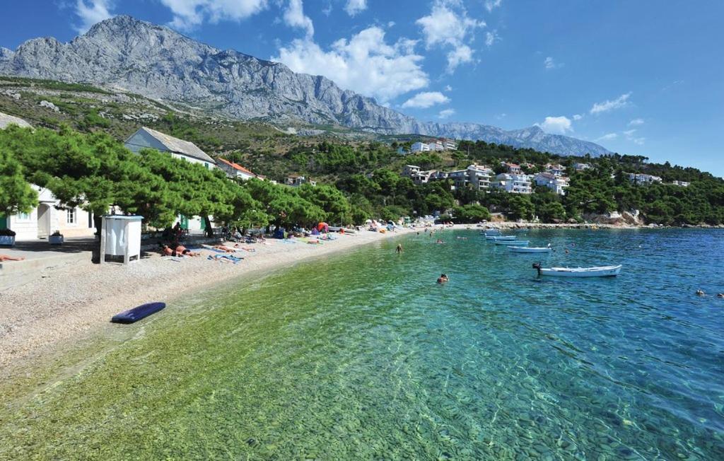 Villa Kristina - Ferienhaus Baska Voda - Topici, Private Outdoor Swimmingpool, Wifi ภายนอก รูปภาพ