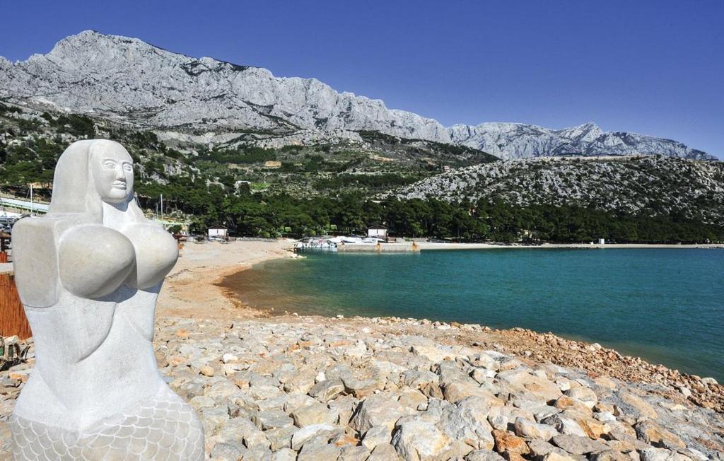 Villa Kristina - Ferienhaus Baska Voda - Topici, Private Outdoor Swimmingpool, Wifi ภายนอก รูปภาพ
