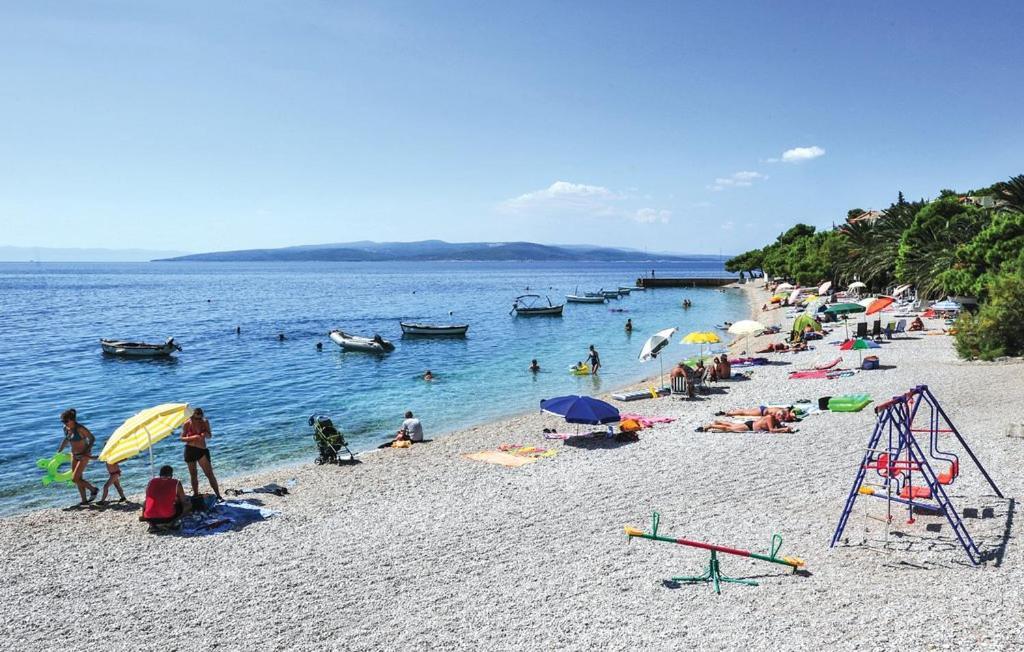 Villa Kristina - Ferienhaus Baska Voda - Topici, Private Outdoor Swimmingpool, Wifi ภายนอก รูปภาพ