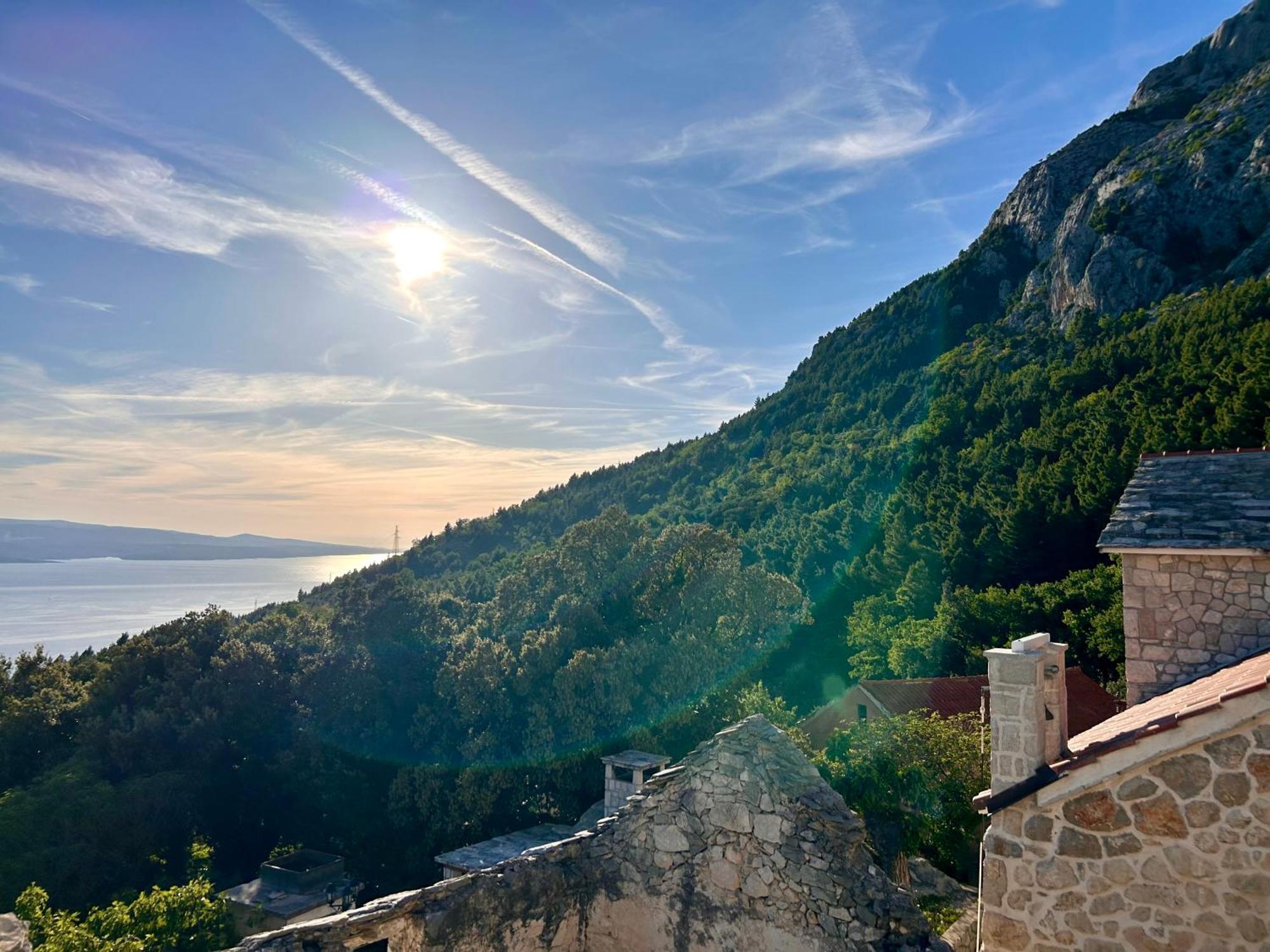 Villa Kristina - Ferienhaus Baska Voda - Topici, Private Outdoor Swimmingpool, Wifi ภายนอก รูปภาพ